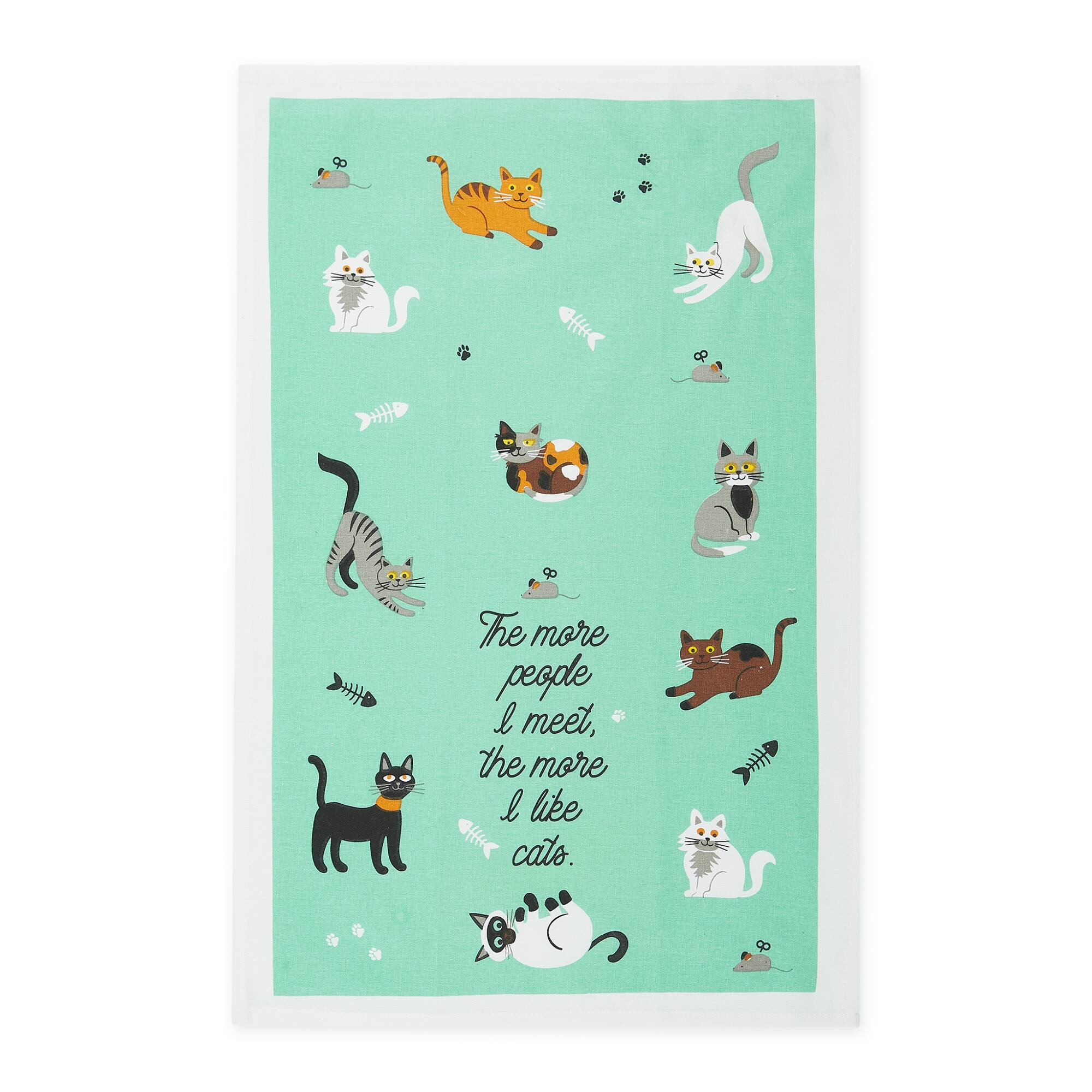 Cat Person Dishtowel (Set of 3)